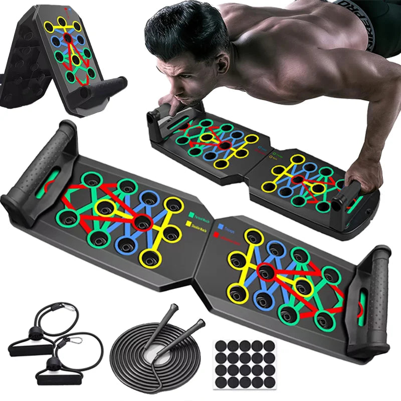 All-in-one indoor fitness board